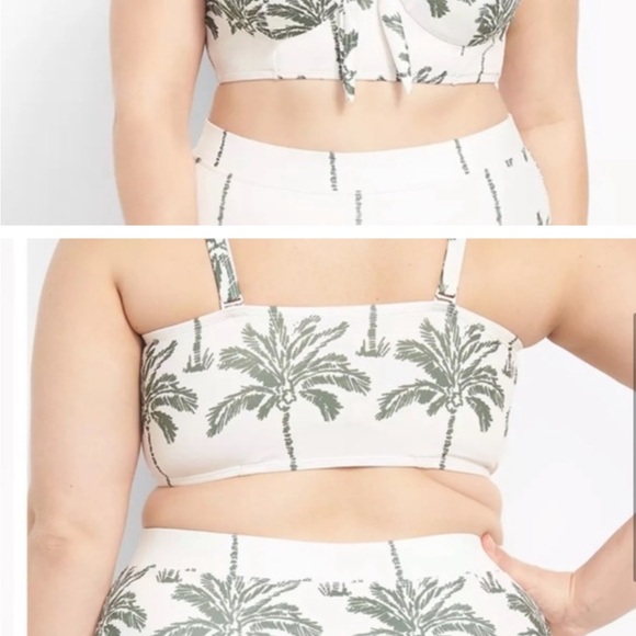 Lane Bryant “Sugar Palm” bikini bottom swimsuit - Picture 5 of 5